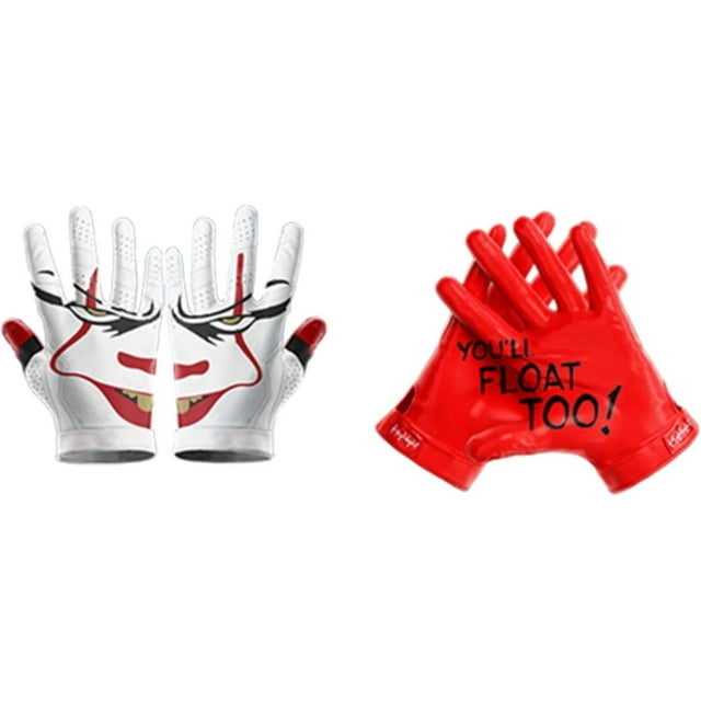 You'll Float Too - Football Gloves for Adult - Ultra Grip Wide Receiver Gloves - Superior Support and Protection - Adult Sizes
