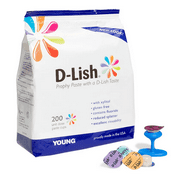 D-Lish Prophy Paste with D-Lish Taste 200/Pack Cups Assorted Flavors