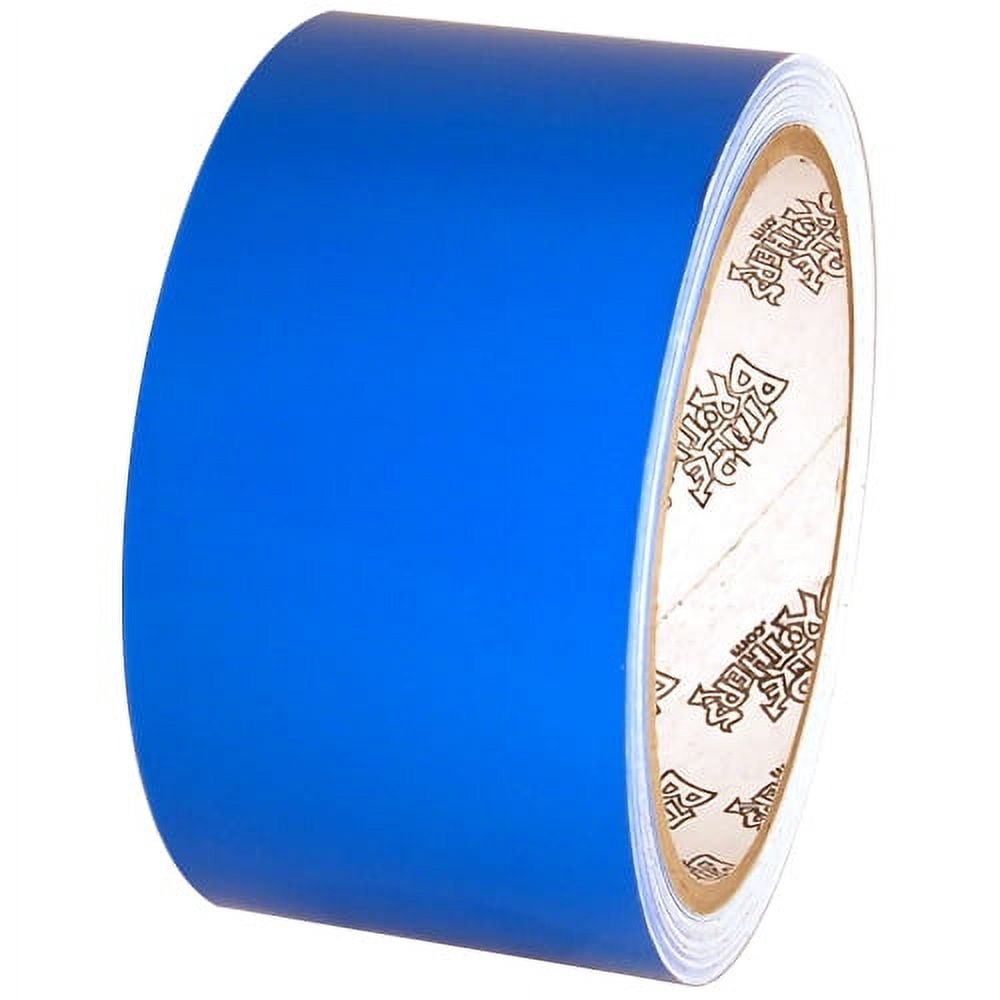 Tape Planet Fluorescent Blue 2 X 10 Yard Roll Premium Cast Vinyl Tape