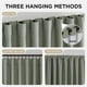thumbnail image 5 of Cortinas Joydeco térmicas blackout 132x304 cm, 5 of 9