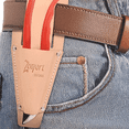 thumbnail image 3 of Zenport HJ263 Leather Pruner Sheath with Belt Loop, Beige - 10 Pack, 3 of 5