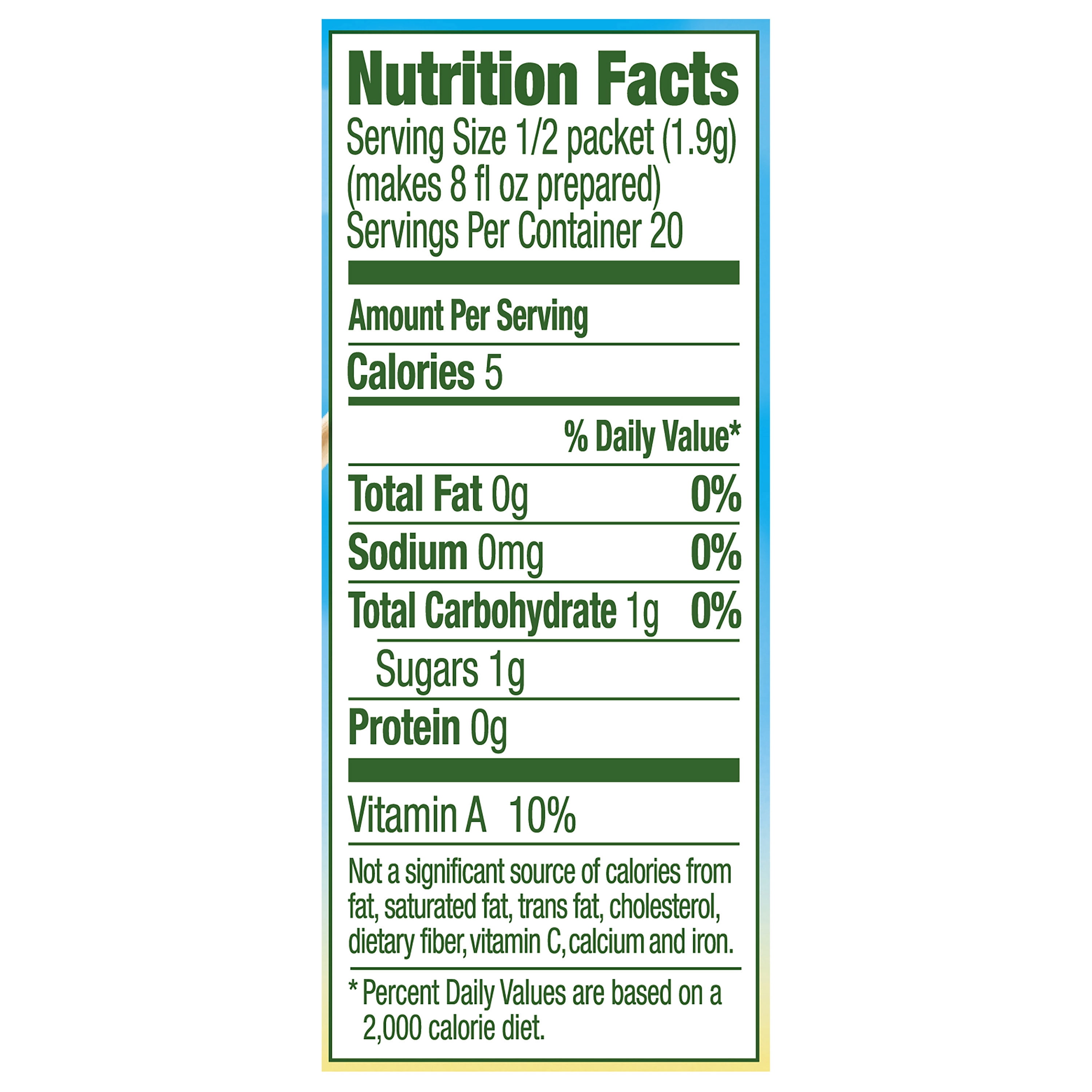 Lipton To-Go Iced Tea Packets Black Tea, Mango Pineapple, Caffeinated, 10 Count Box