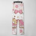thumbnail image 4 of Hello Kitty Womens Comfy Pajama PJ Pants Lounge Pants Sleepwear Drawstring PJ Bottoms Pants, 4 of 7