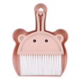 thumbnail image 3 of Small Broom and Dustpan Set Adorable Bear Theme Role Playing Little Housekeeping pink, 3 of 7