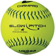 Champro Sports USSSA 12" Tournament Slowpitch Softballs, 12 Pack