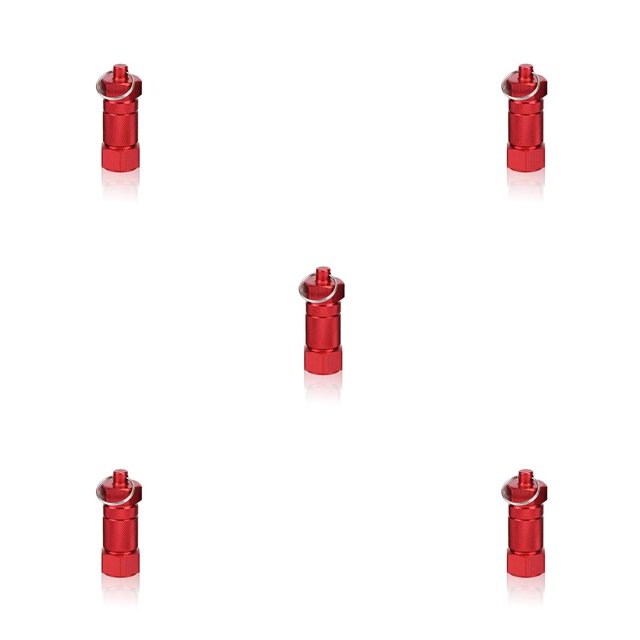 Kearding Llavero Pastillero Organizador Sello de aleación de aluminio Impermeable Tableta Contenedor Botella Reutilizable Caja de Type2 NO2