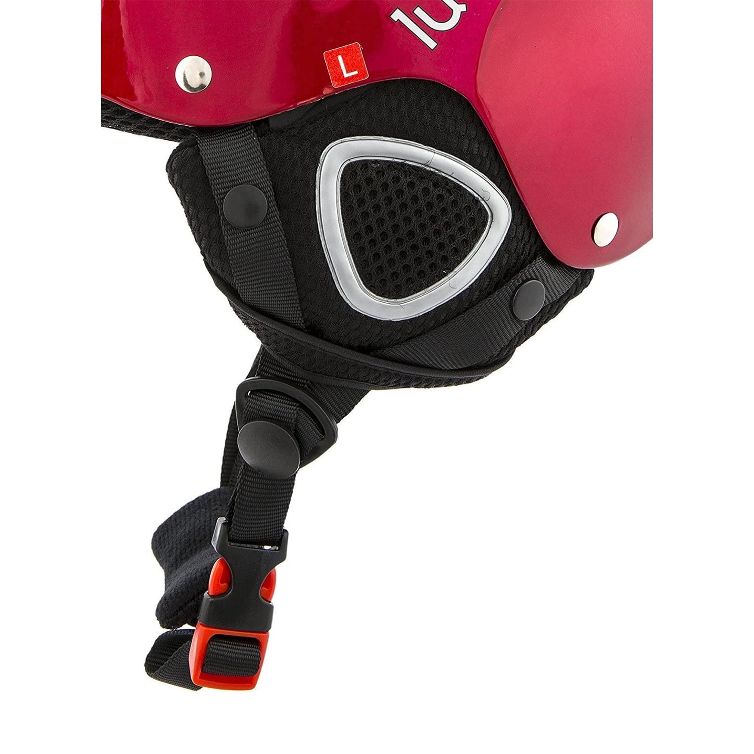 Lucky Bums Snow Sport Helmet, Red, Small