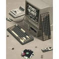 thumbnail image 6 of 138 PBT Keycaps, Cherry Profile Custom Keycaps for Mechanical Keyboard (Doubleshot, MX, 100%, 75%, 65%, 60% Fit All) Brown Gray, 6 of 9