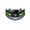 Green, variant on Solar-Powered Dynamic LED Atmosphere Light - Wireless Car Demon Eye Decoration with Vibration & Light Sensors, Dual Charging (Solar/USB-C), Easy Suction Cup Installation for Car Windows