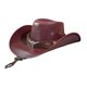 thumbnail image 1 of Sombrero de vaquero Cocador de borgoña, 1 of 8