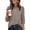 Coffee, variant on WIHOLL Long Sleeve Shirts for Women Lightweight Crew Neck Sweaters Fall Womens Tops Dressy Casual Fall Clothes