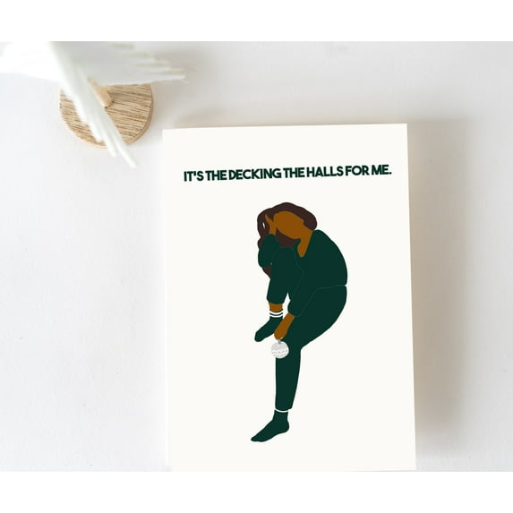 Kindred Paper, Deck the Halls Holiday Card