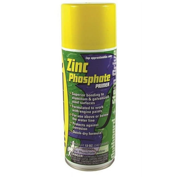 Sierra Marine 25801 12 oz Zinc Phosphate Yellow Primer Paint