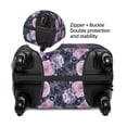 thumbnail image 2 of Disketp Flowers Elastic Travel Luggage Cover Travel Suitcase Protective Cover For Trunk Case Apply To 18''-32'' Suitcase Cover-Small, 2 of 7