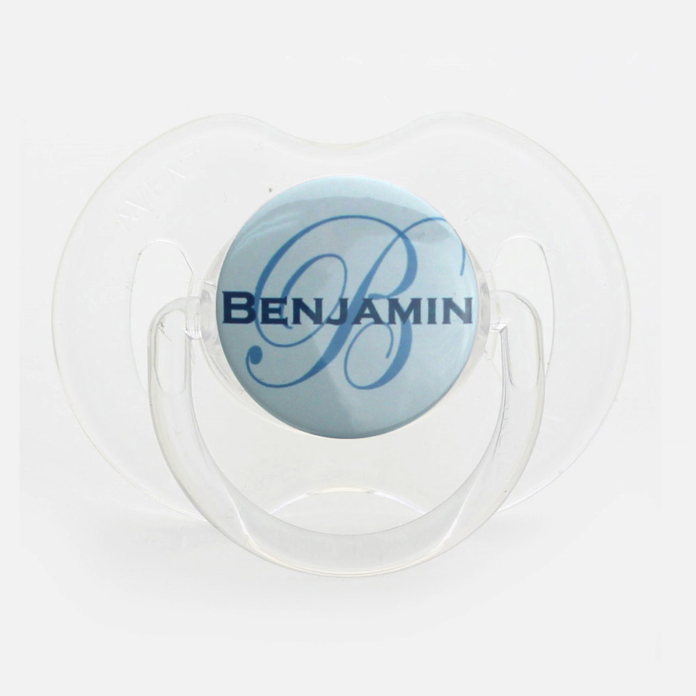 Personalized Name Denim Pacifier - Walmart.com