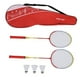 thumbnail image 2 of Juego de Raquetas de Bádminton, 1 Par de Raquetas de Bádminton Con 3 Volantes de Nailon, Bolsa de Transporte, Entretenimiento para Abrenamiento Deportivo, 2 of 7