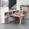 thumbnail image 3 of Free Shipping Luxury Office Desk European Conference Mid Century Executive Computer Desk Boss Unusual Escritorio Home Furniture My Lux Decor Round, 3 of 16