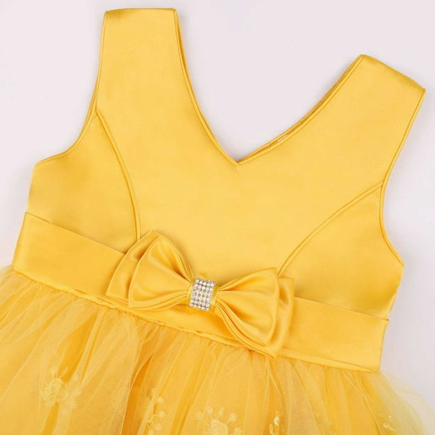 princess polly baby blue dress Clemmie Yellow Bridesmaid Dress main image 1