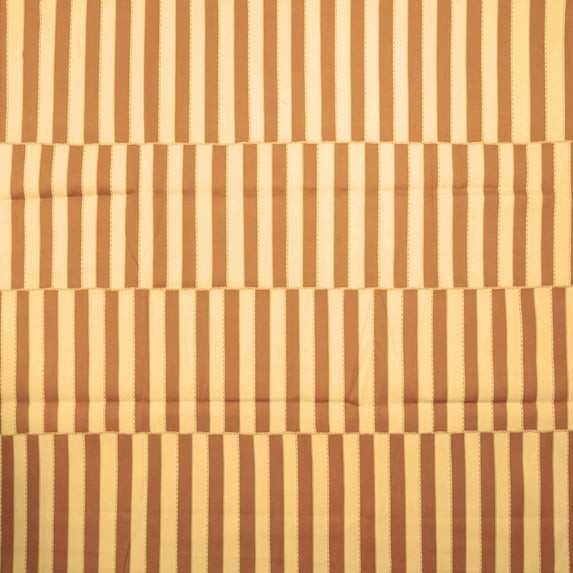 Ahgly Company Indoor Square Abstract Brown Contemporary Area Rugs, 3' Square