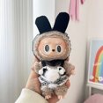 thumbnail image 5 of 17cm Pendant Cute Labubu Doll Clothes Fashion Dress Headgear Stuffed Accessories Cos Anime Plush Cartoon Decor Birthday Toy Gift, 5 of 5
