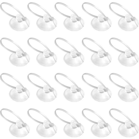 

Aquarium Suction Cups Fish Tank Suction Cups Aquarium Suction Cup Clip Suction Hooks with Adjustable Cable Ties for Plants Planter Binding Moss Shrimp Nest