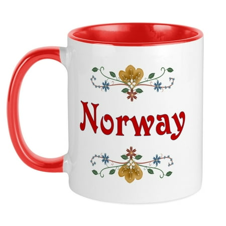 

CafePress - Norway Mug - Ceramic Coffee Tea Novelty Mug Cup 11 oz