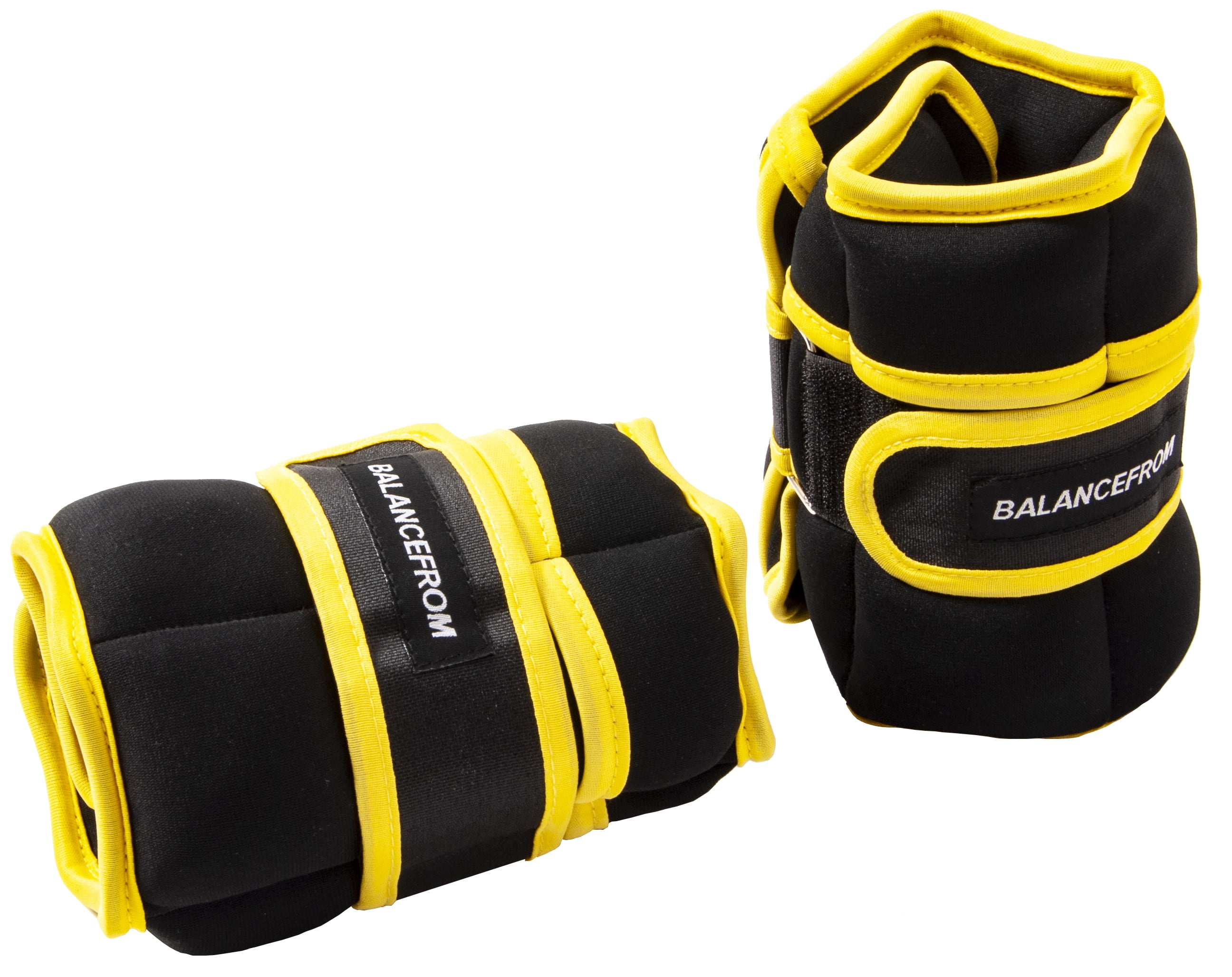 BalanceFrom 15 lbs Fully Adjustable Ankle Wrist Arm Leg Weights w