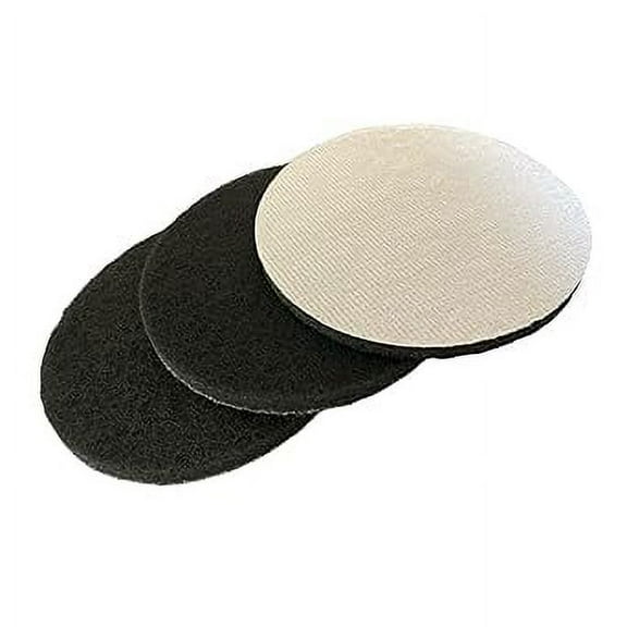 LiME LiNE 6" Hook & Loop Scuffing Discs for Orbital Dual Action Sanders  - Grey - 3 Pack