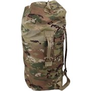 Top Loading Duffel Bag, Nylon Cordura, with Carrying Straps, Sea Bag, Made in USA, OCP Scorpion