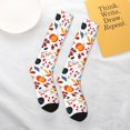 thumbnail image 5 of Salouo Autumn Pumpkins Fall Leaves Print Women's Men's Ankle Socks 1-pack Casual Athletic Socks for Unisex Adult Moisture-Wicking Socks for Daily Wear/Running/Sport, 5 of 8