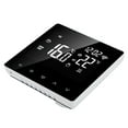 thumbnail image 4 of Temperature Controller, Elegant Appearance Thermostat Voice Control ME81H  For Living Room For Bedroom For Home White Background Orange Button,White Background White Button,Orange, 4 of 8
