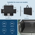 thumbnail image 3 of Back Seat Extender for Dogs with Hard Bottom - Dog Car Seat Bed & Hammock with Mesh Window & Storage Pocket, Pet Protector for Car SUV Truck Backseats, 3 of 35