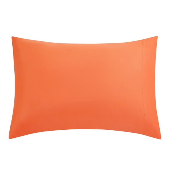 Dreamon Halloween Super Soft Microfiber Pillowcase-Rich Orange-Standard/Queen, 1 Piece