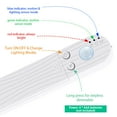 thumbnail image 4 of Luz de tira Irfora Tiras de LED regulables Sensor de movimiento PIR de luz 3 metros 180LEDs Luz de cuerda para TV Fondo de escritorio de computadora Hogar Cocina Iluminación decorativa Irfora Luz de tira, 4 of 7
