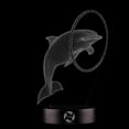 thumbnail image 6 of YSITIAN 3D Optical Illusion Night Light - 7 LED Color Changing Lamp - Cool Soft Light Safe for Kids - Creates Great Dreams YT04-592, 6 of 7
