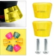 thumbnail image 3 of Xingzhi 2x Inline Skates Roller Brakes Block Non-Slip Safety Stopper Yellow, 3 of 9