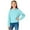 Sky Blue, variant on Timegard Boys Girls Sweatshirts Hoodies Long Sleeve Athletic Loose Cropped Pullover Tops 3-5 Years