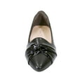 thumbnail image 2 of PEERAGE Whitney (FT6045) Women Wide Width Pointed Toe Flats BLACK 5.5, 2 of 6