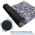 thumbnail image 6 of Long Mouse Pads for Desk,Pioneer Flower Floral Print Pattern Desk Mats on Top Of Desks, Desk Mouse Pad Extra Large with 3mm Non-Slip Base and Stitched Edge for Gaming,Office,Work,Home 31.5"x15.7", 6 of 6