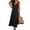 *Black, variant on Women's V-Neck Knit Sweater Maxi Dress,Ladies Loose Fit Sleeveless Tunic Dress,Casual Flowy Summer Beach Cover-Up For Women,Black,S-2XL