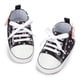 thumbnail image 4 of Tutoo Unisex Bebé Niños Niñas Estrella Zapatilla De Deporte Suela Antideslizante Suave Recién Nacido Primeros Caminantes Zapatos De Algodón, 4 of 5