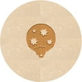 thumbnail image 1 of Ahgly Company Machine Washable Indoor Round Transitional Orange Area Rugs, 7' Round, 1 of 7