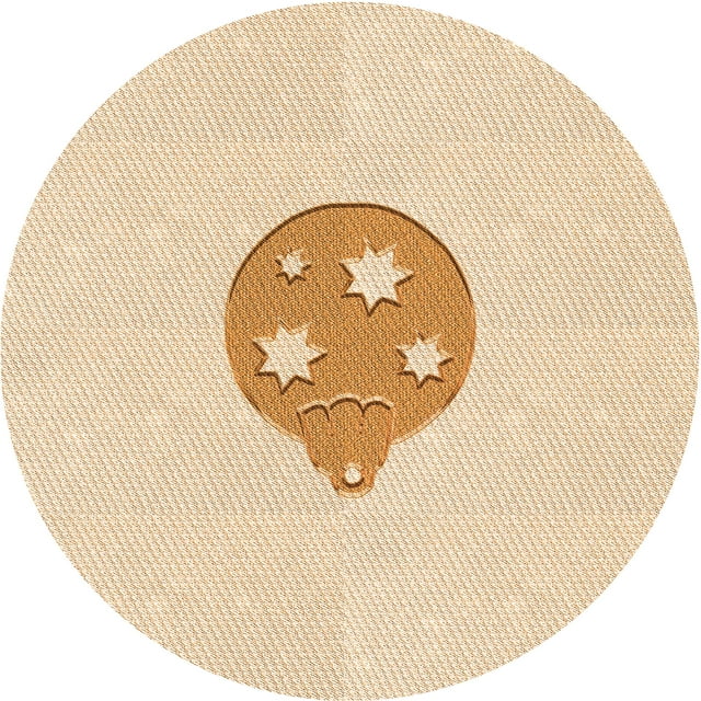 Ahgly Company Tapis d'Intérieur Ronds Transitionnels Orange Lavables à la Machine, 7 Pieds Rond