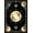 Black Gold, Pattern 12, variant on ODIKA 8'x10' Washable Area Rug Gothic Serpentine Snake Forest Mystical Symbols Whimsy Tattoo for Living Room, Under Sectional, Family , Durable, Non-Slip