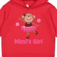 thumbnail image 3 of Inktastic Mimi's Girl Monkey Toddler Hoodie, 3 of 4
