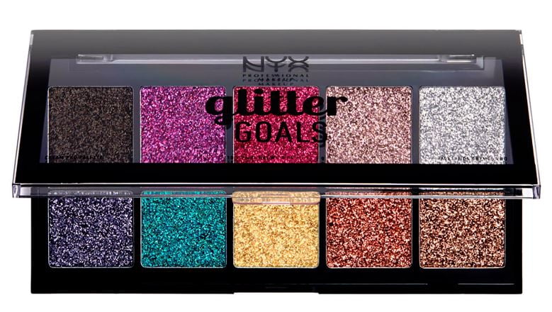 NYX Glitter Goals Cream Pro Palette - Glitter Goals - Walmart.com