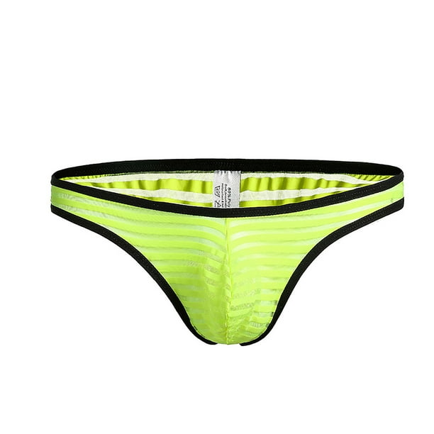 Calzoncillos bóxer de moda para hombre, calzoncillos sexis transpirables de malla Pompotops qyievc5901