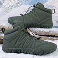 thumbnail image 4 of YLYL Snow Boots for Men Women Waterproof Heel Slip on Warm Comfortable Outdoor Mid-Calf Boots, 4 of 5