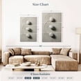 thumbnail image 4 of Elephant Stock Three Zen Stones Wall Art - Vertical Multi Panel Canvas - 3 Pieceliving Room Wall Decor - Photography Wellness Multi Panel - Gray And Decor - 24" x 38", 4 of 8