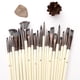 thumbnail image 3 of Juego de pinceles para artistas 23 piezas Leyfeng pincel de nailon, 3 of 8